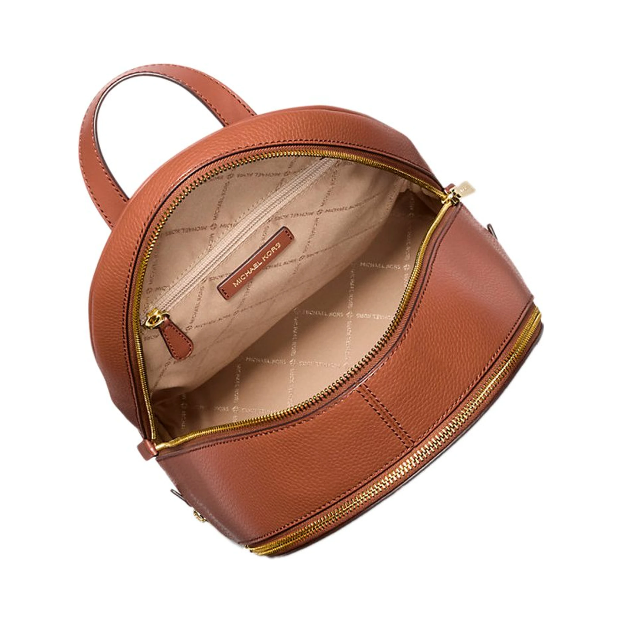 Brown Canvas Backpack