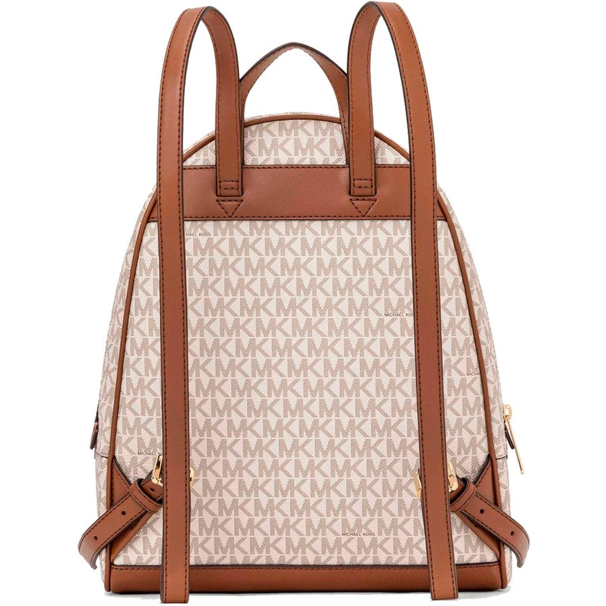 Beige Canvas Backpack