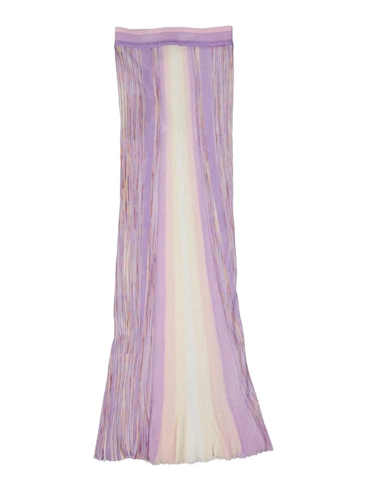 Purple Cotton Long Skirt alternative