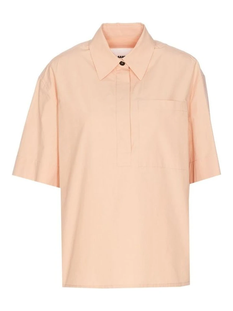 Multicolor Cotton Shortsleeve Shirt