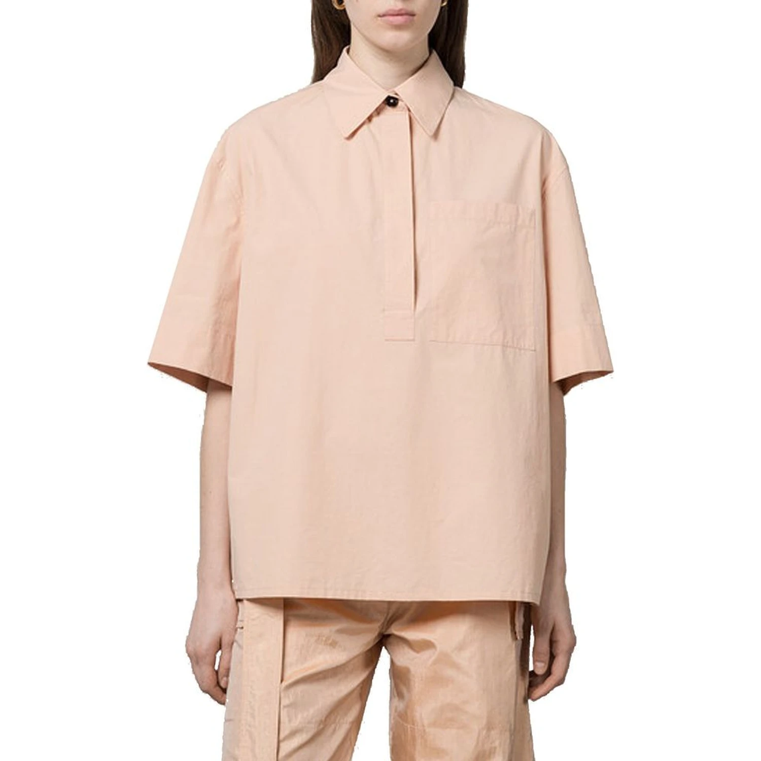 Multicolor Cotton Shortsleeve Shirt