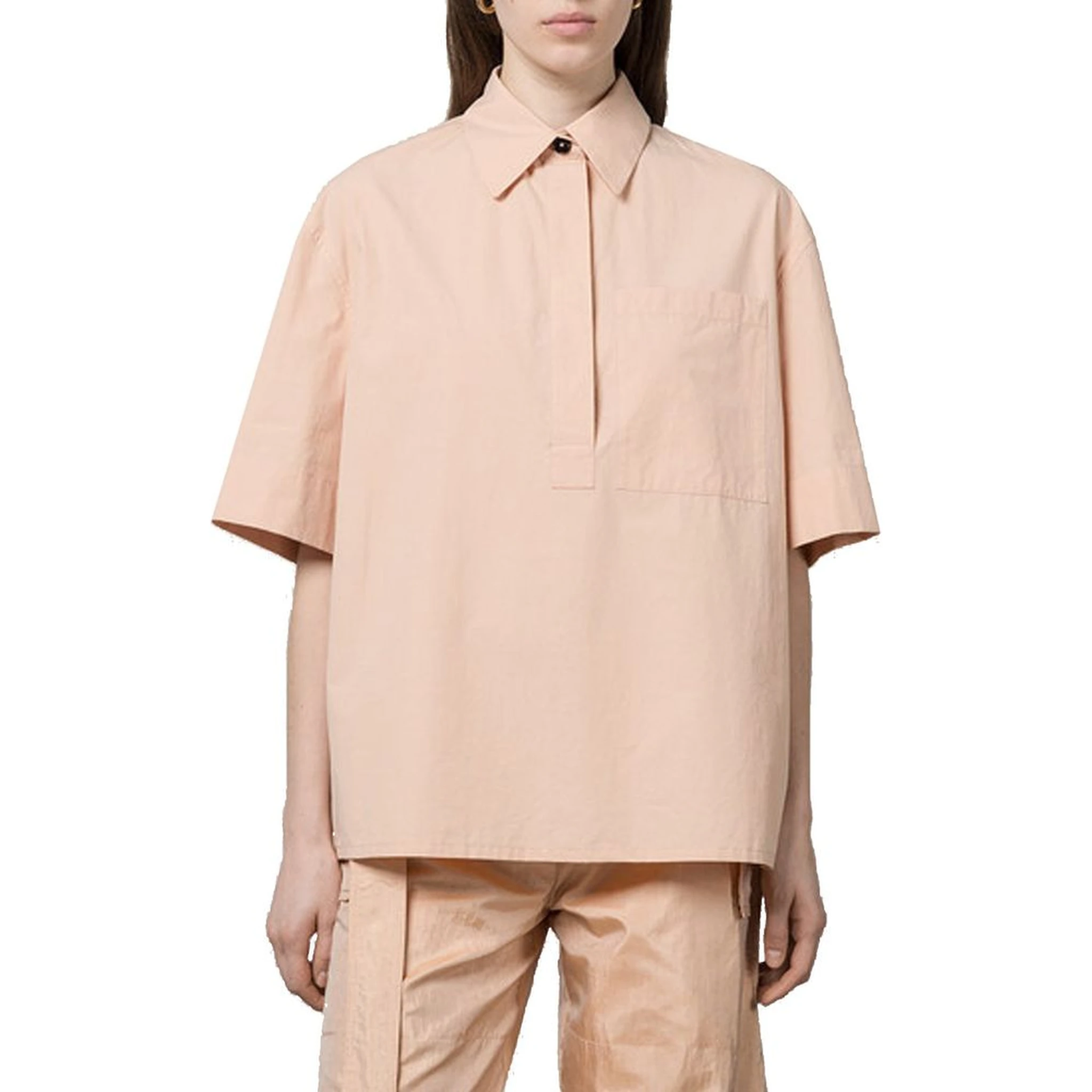 Multicolor Cotton Shortsleeve Shirt