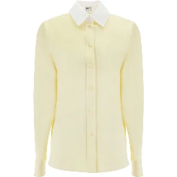 Bicolor Silk Shirt