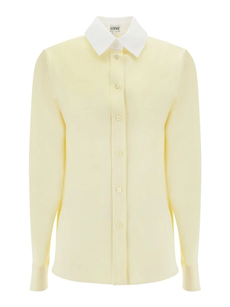 Bicolor Silk Shirt