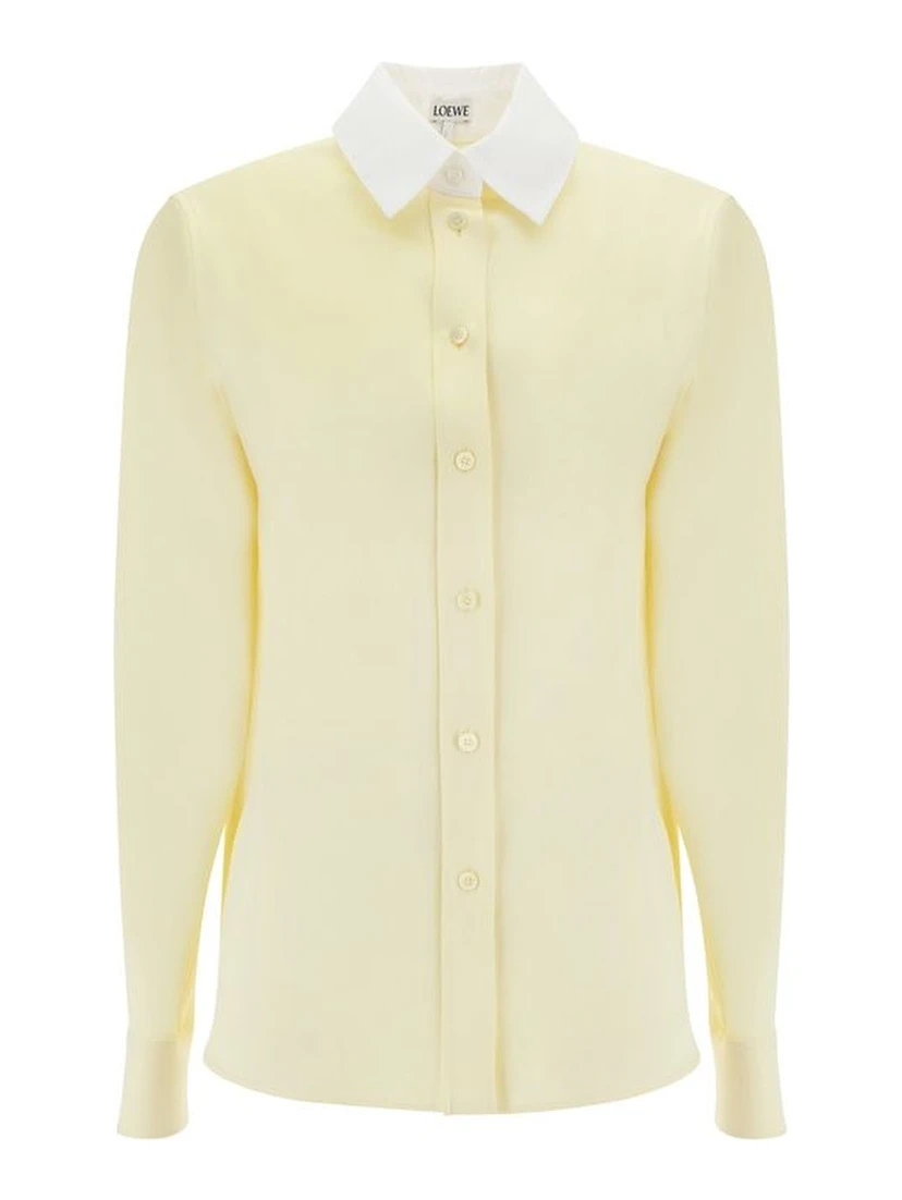 Bicolor Silk Shirt