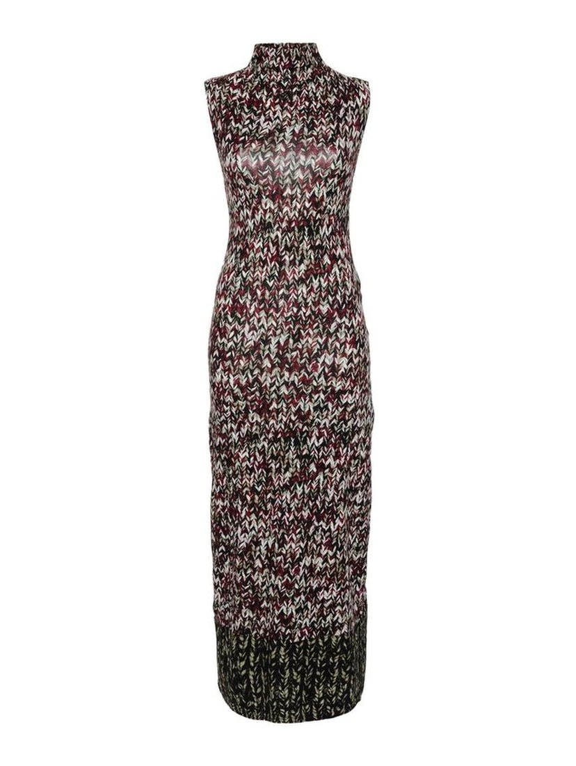 Bicolor Cotton Casual Dress