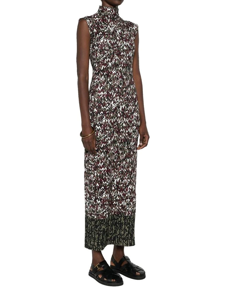 Bicolor Cotton Casual Dress alternative