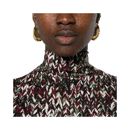 فستان قطني ثنائي اللون كاجوال