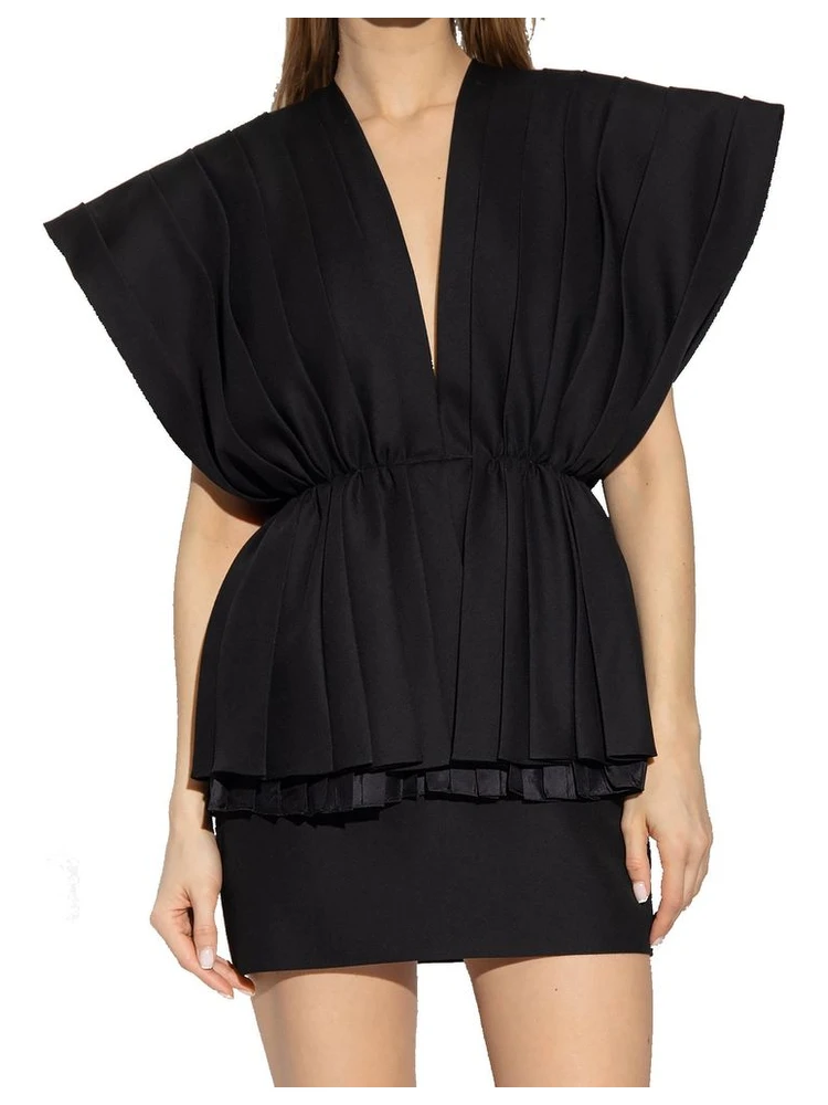 Black Wool Casual Dress alternative