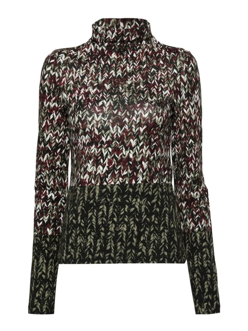 Bicolor Cotton T-Shirt