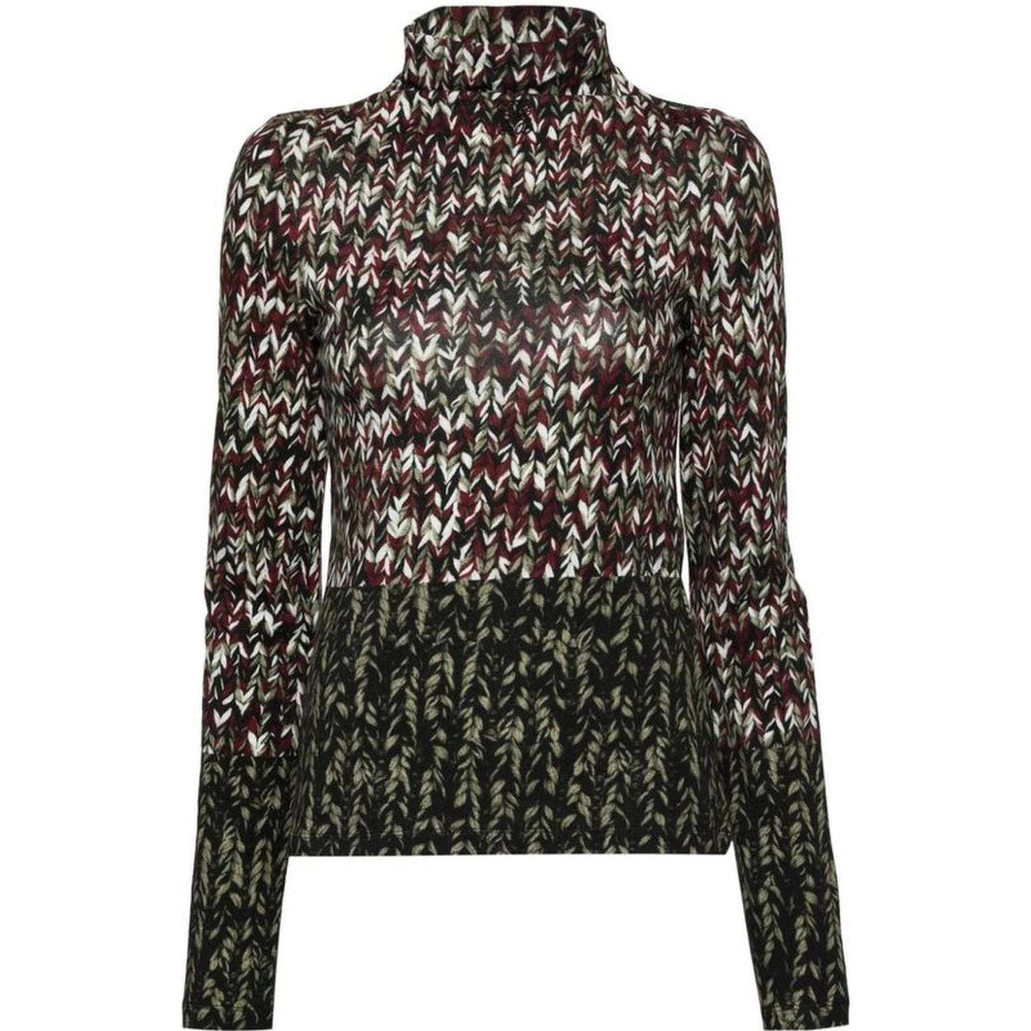 تيشيرت قطني ثنائي اللون