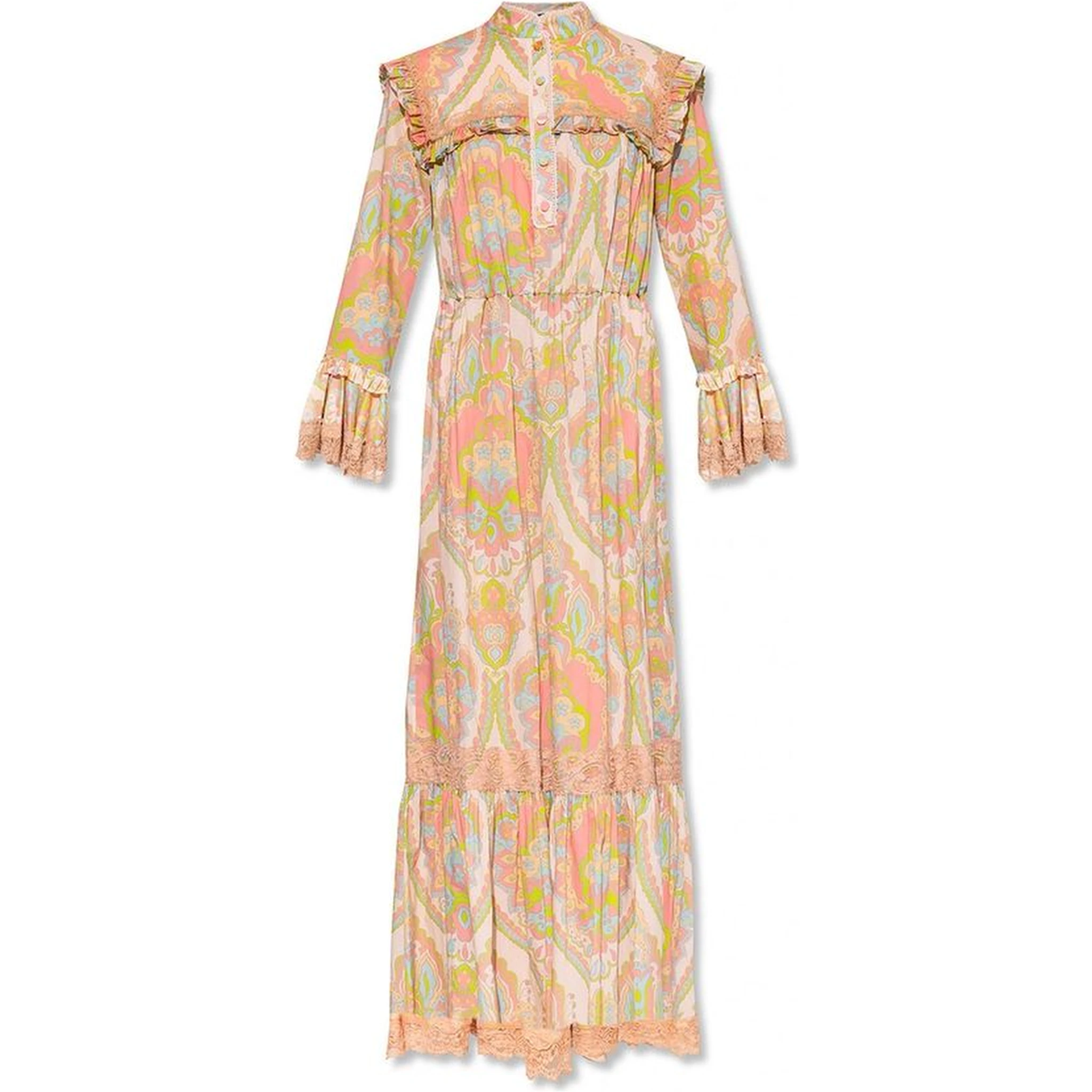 Multicolor Cotton Casual Dress