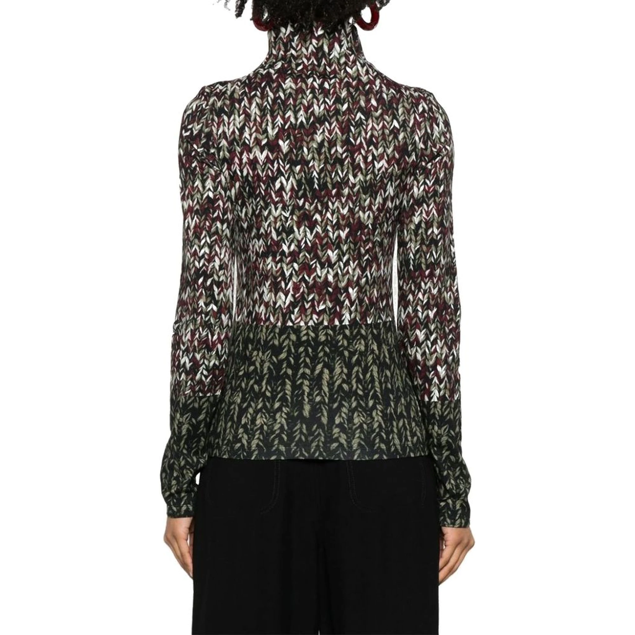 تيشيرت قطني ثنائي اللون