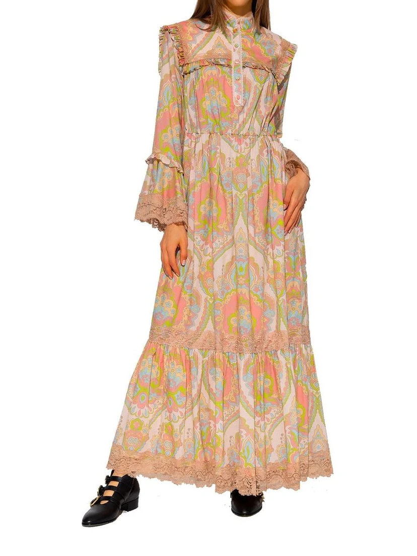 Multicolor Cotton Casual Dress