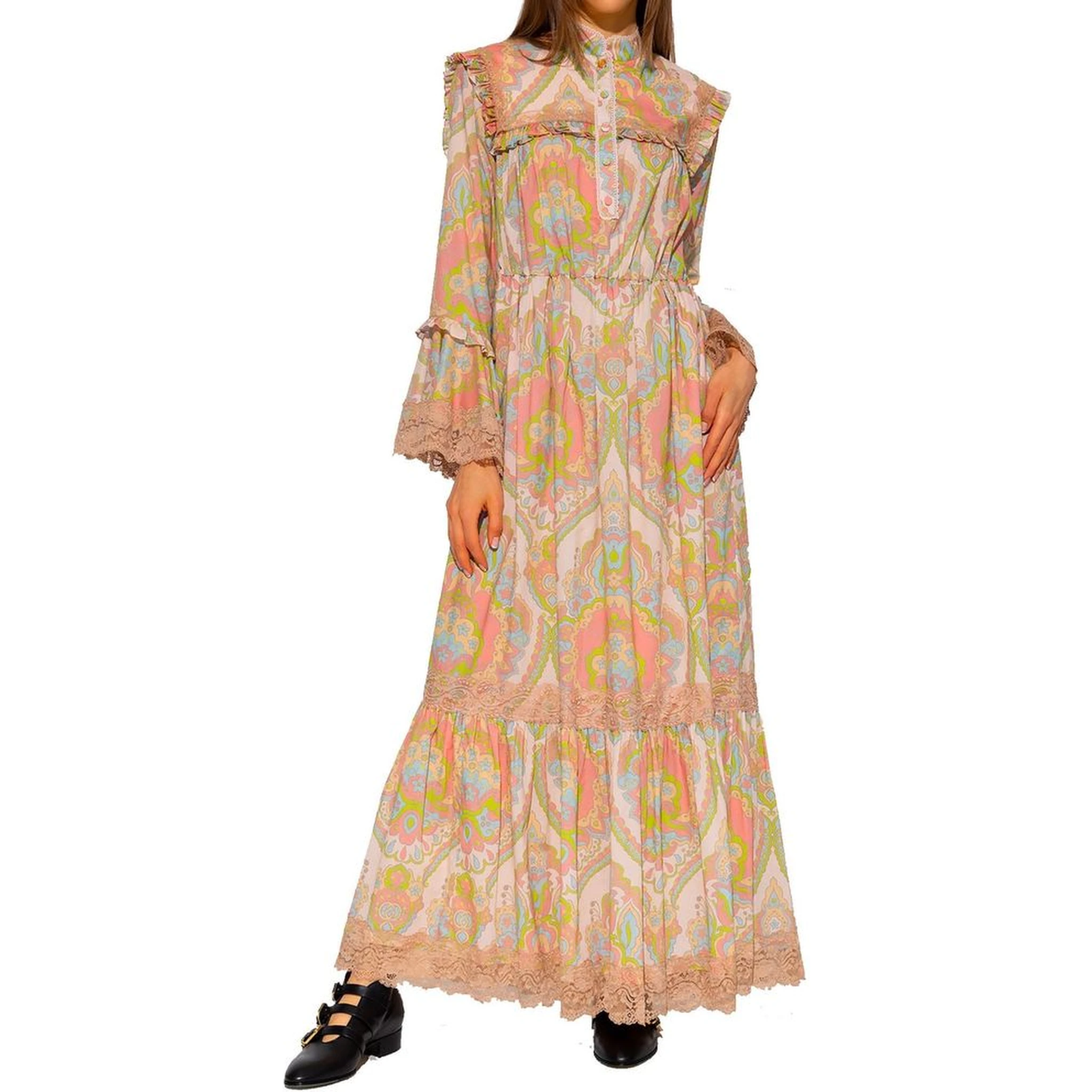 Multicolor Cotton Casual Dress