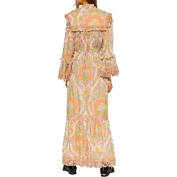 Multicolor Cotton Casual Dress