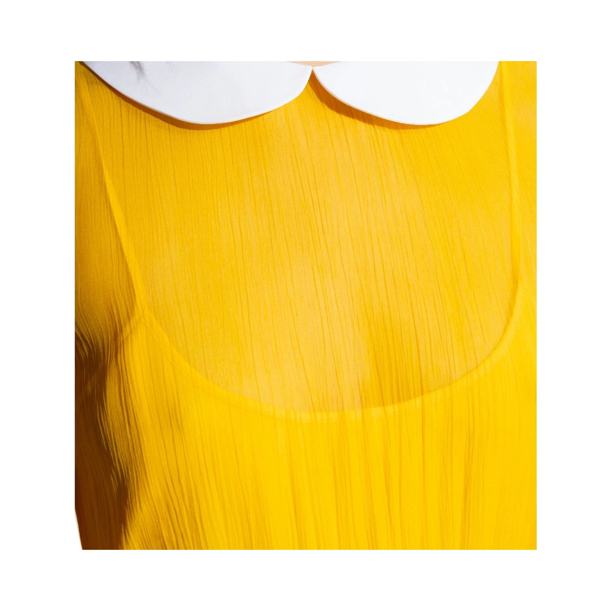 Bicolor Acetate Casual Dress