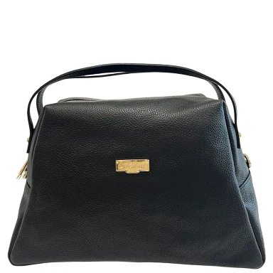 Black Cowhide Clutch Bag