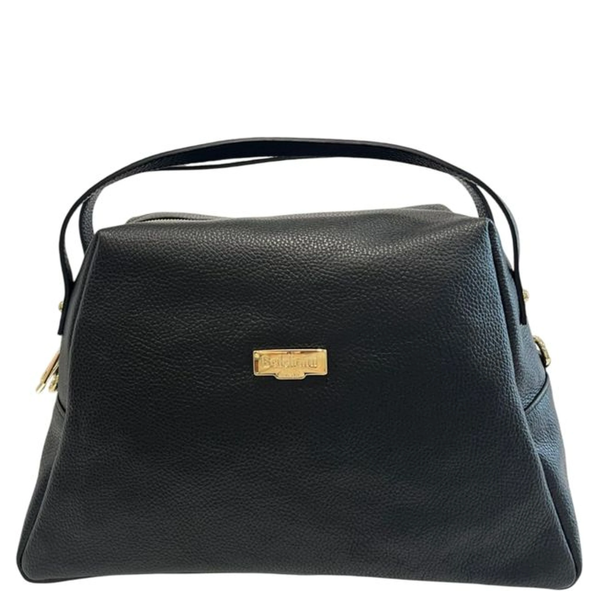 Black Cowhide Clutch Bag