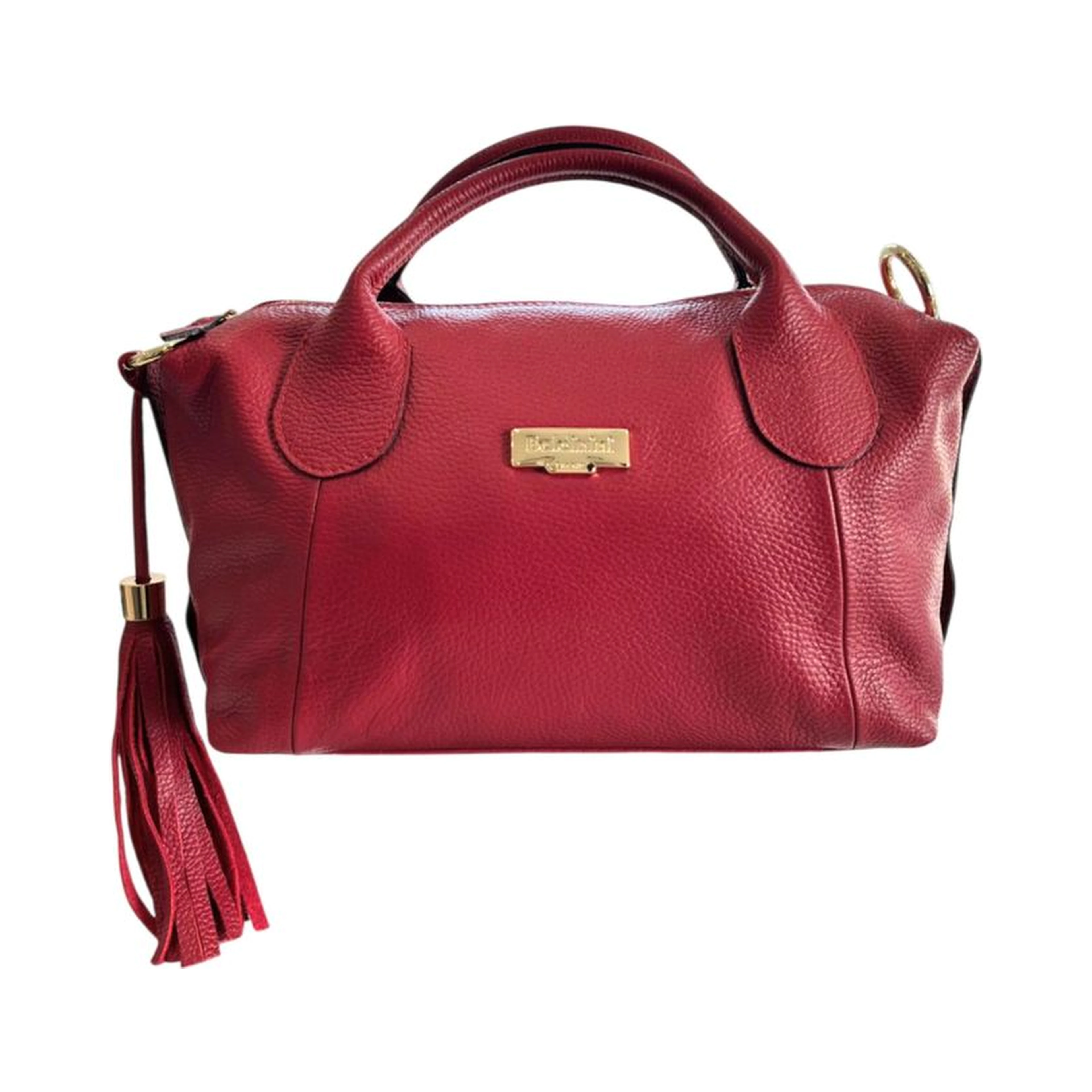 Multicolor Cowhide Shoulder Bag