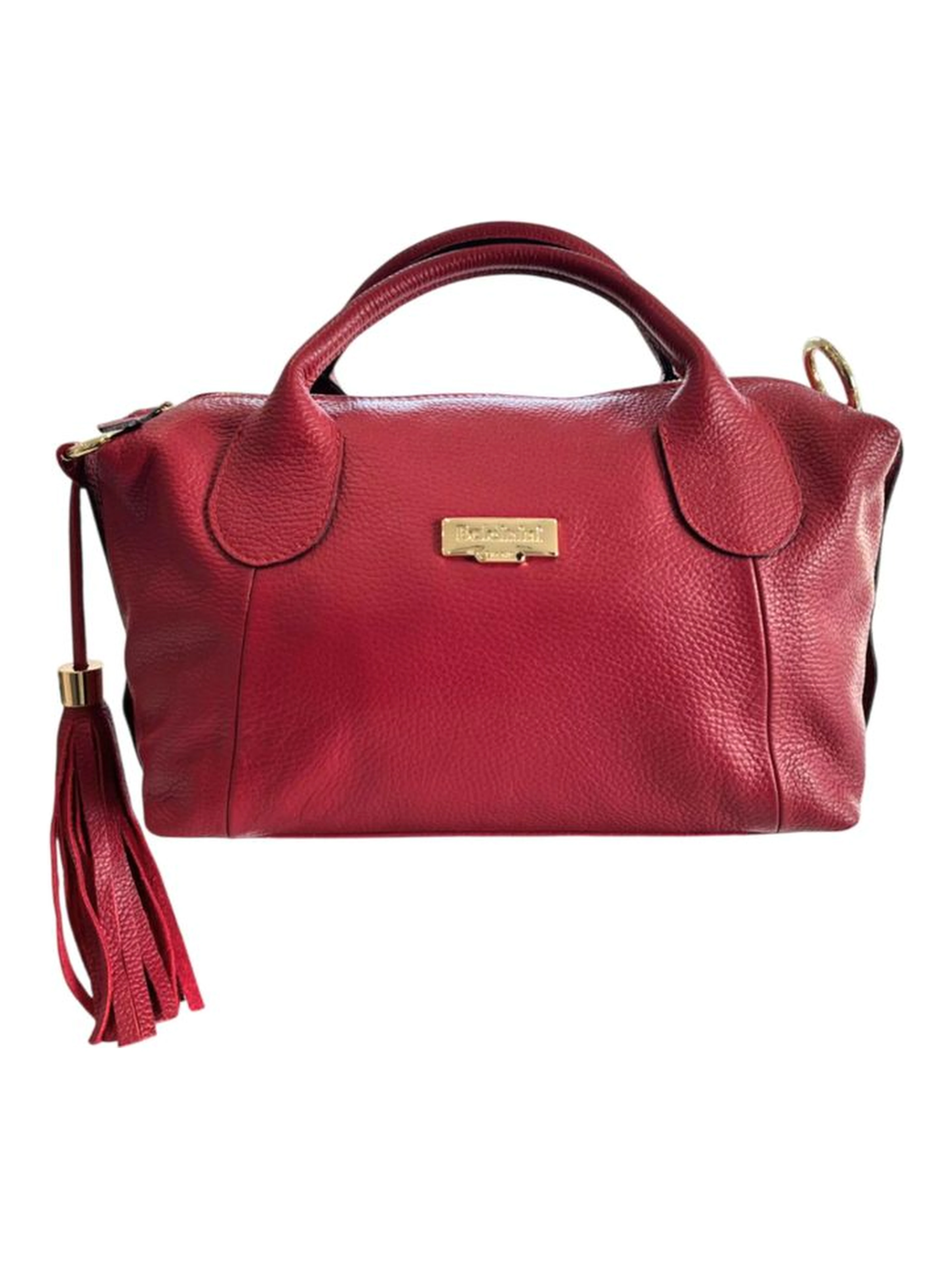Multicolor Cowhide Shoulder Bag