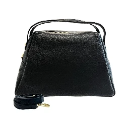 Black Cowhide Clutch Bag