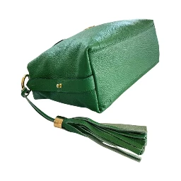 Bicolor Cowhide Shoulder Bag