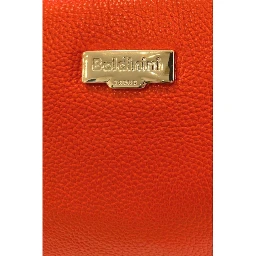 Orange Cowhide Shoulder Bag