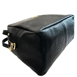 Black Cowhide Clutch Bag