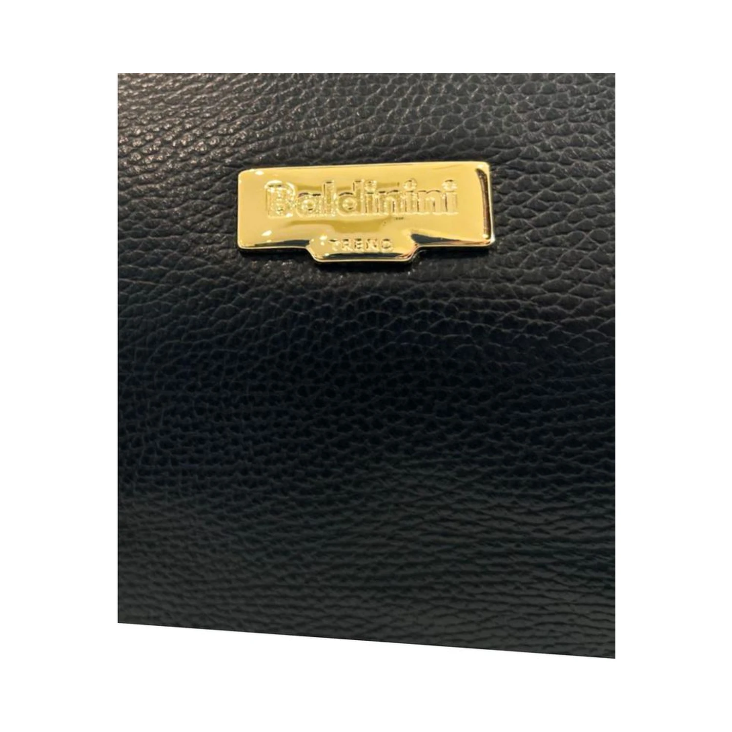 Black Cowhide Shoulder Bag
