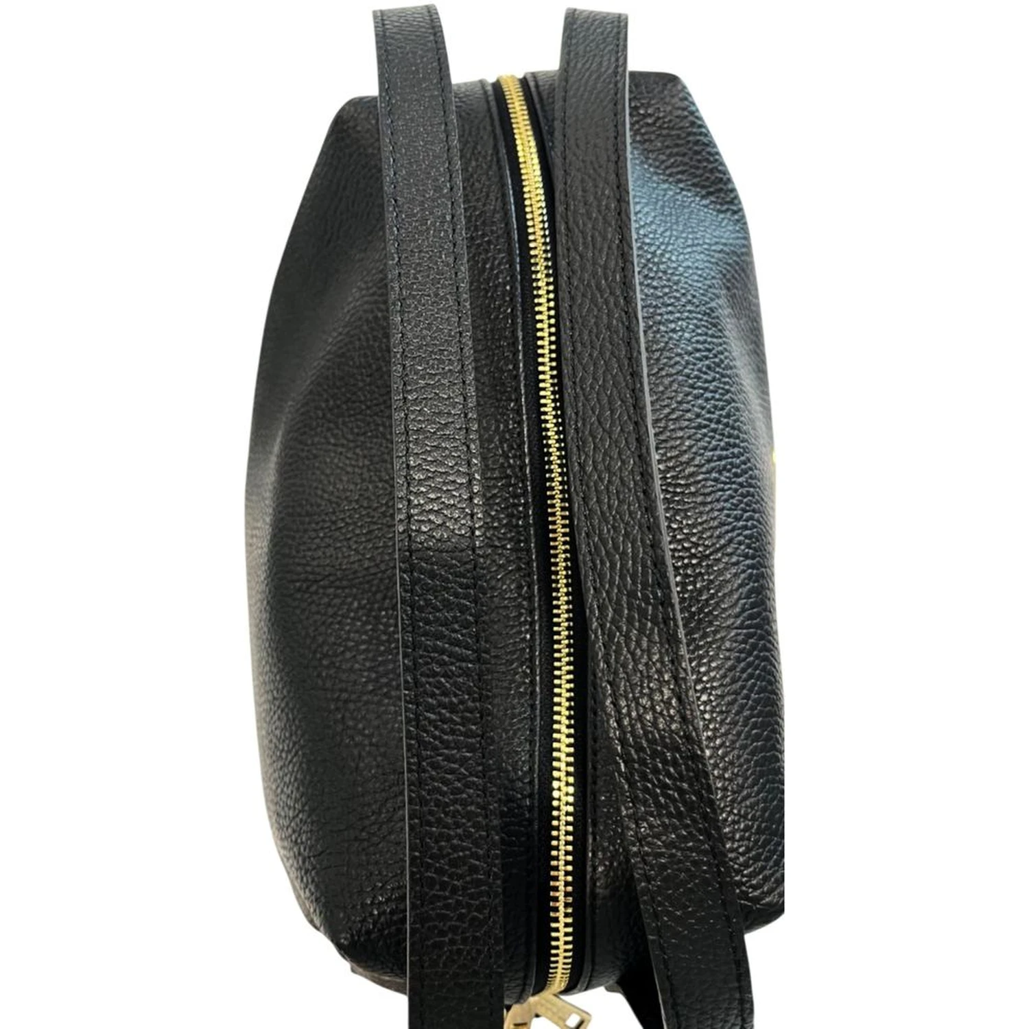 Black Cowhide Clutch Bag