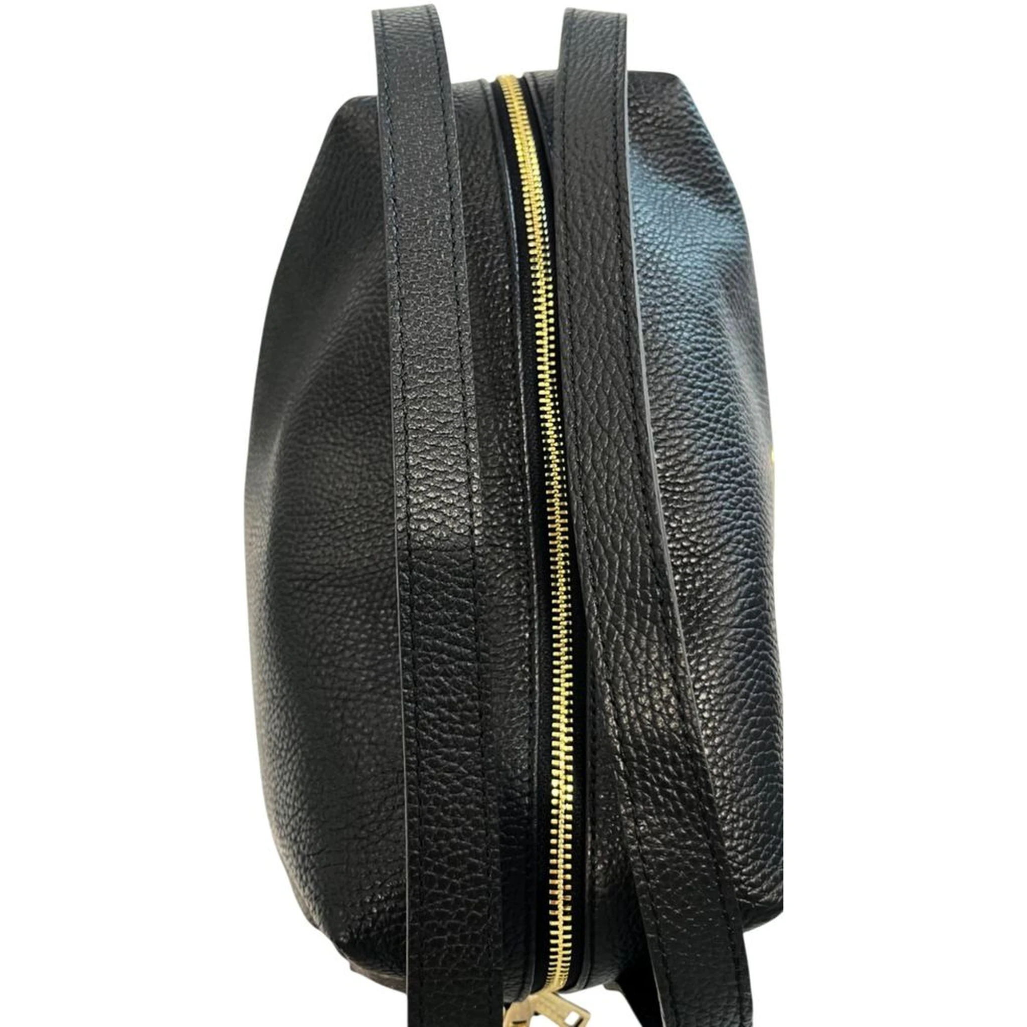Black Cowhide Clutch Bag