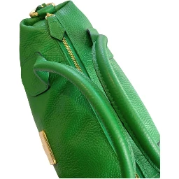 Bicolor Cowhide Shoulder Bag