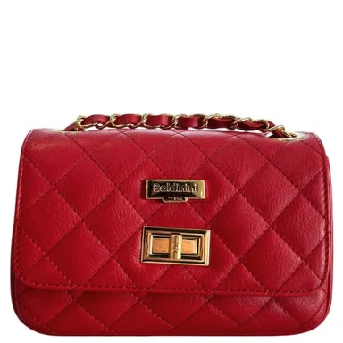Multicolor Cowhide Crossbody Bag