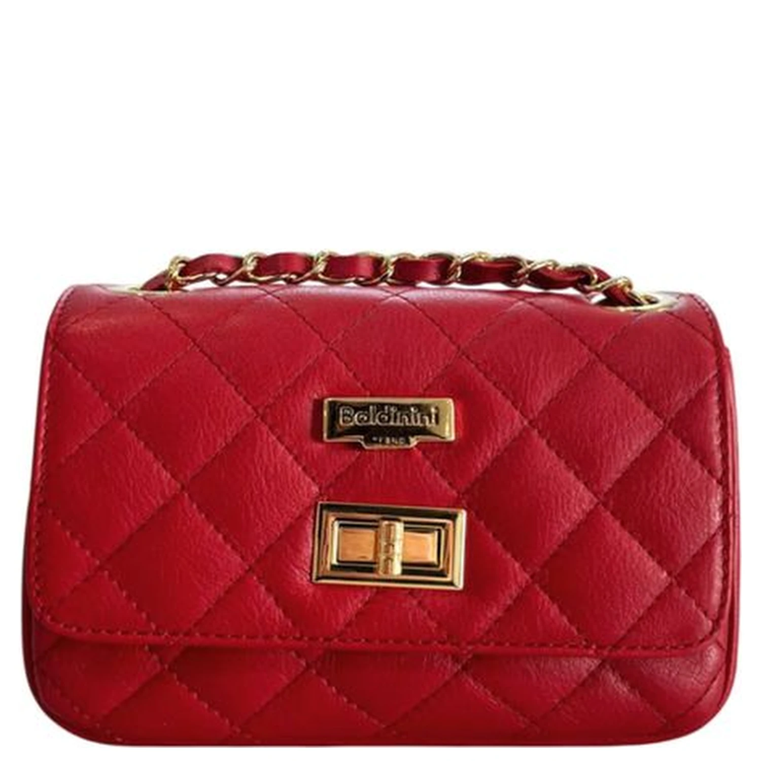 Multicolor Cowhide Crossbody Bag