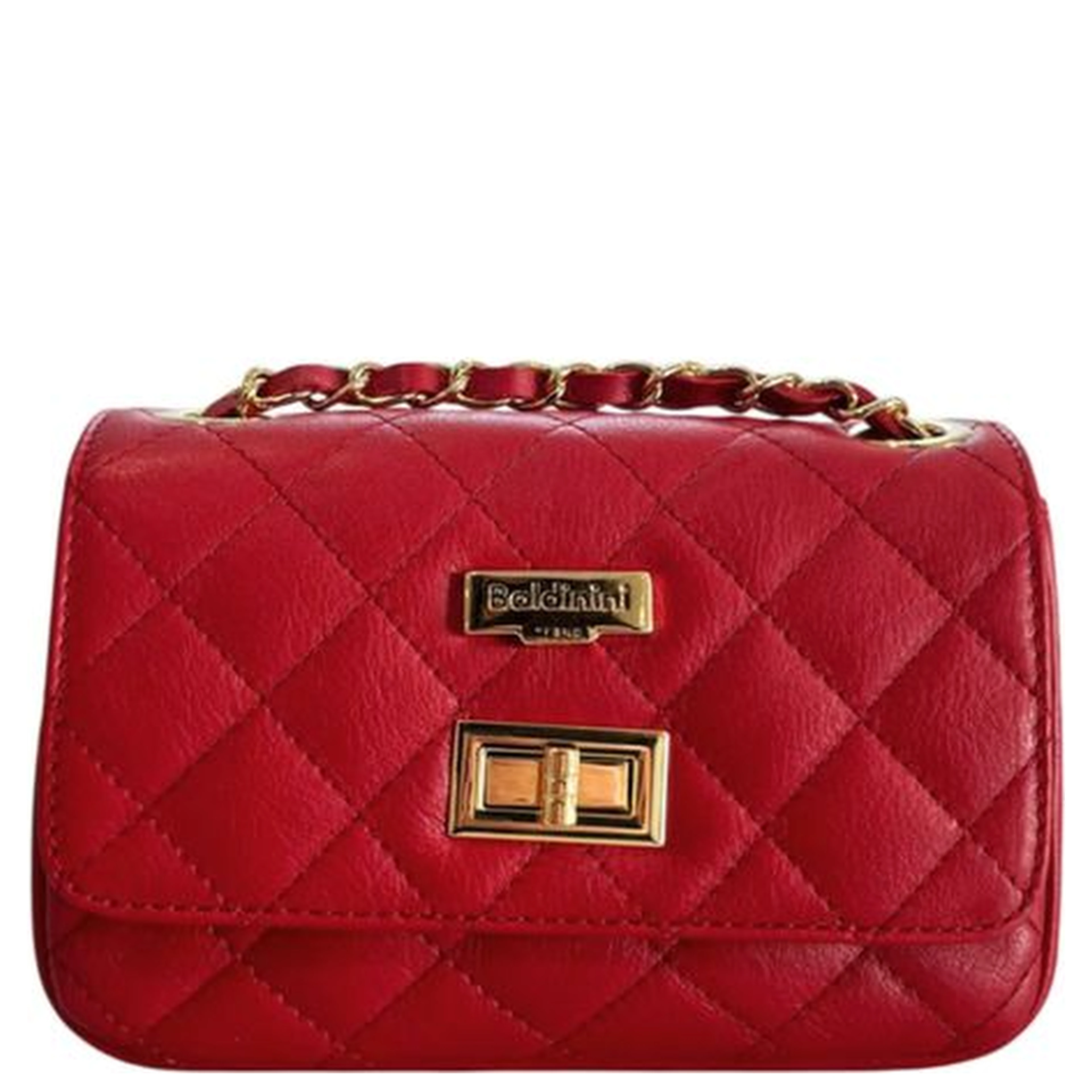 Multicolor Cowhide Crossbody Bag