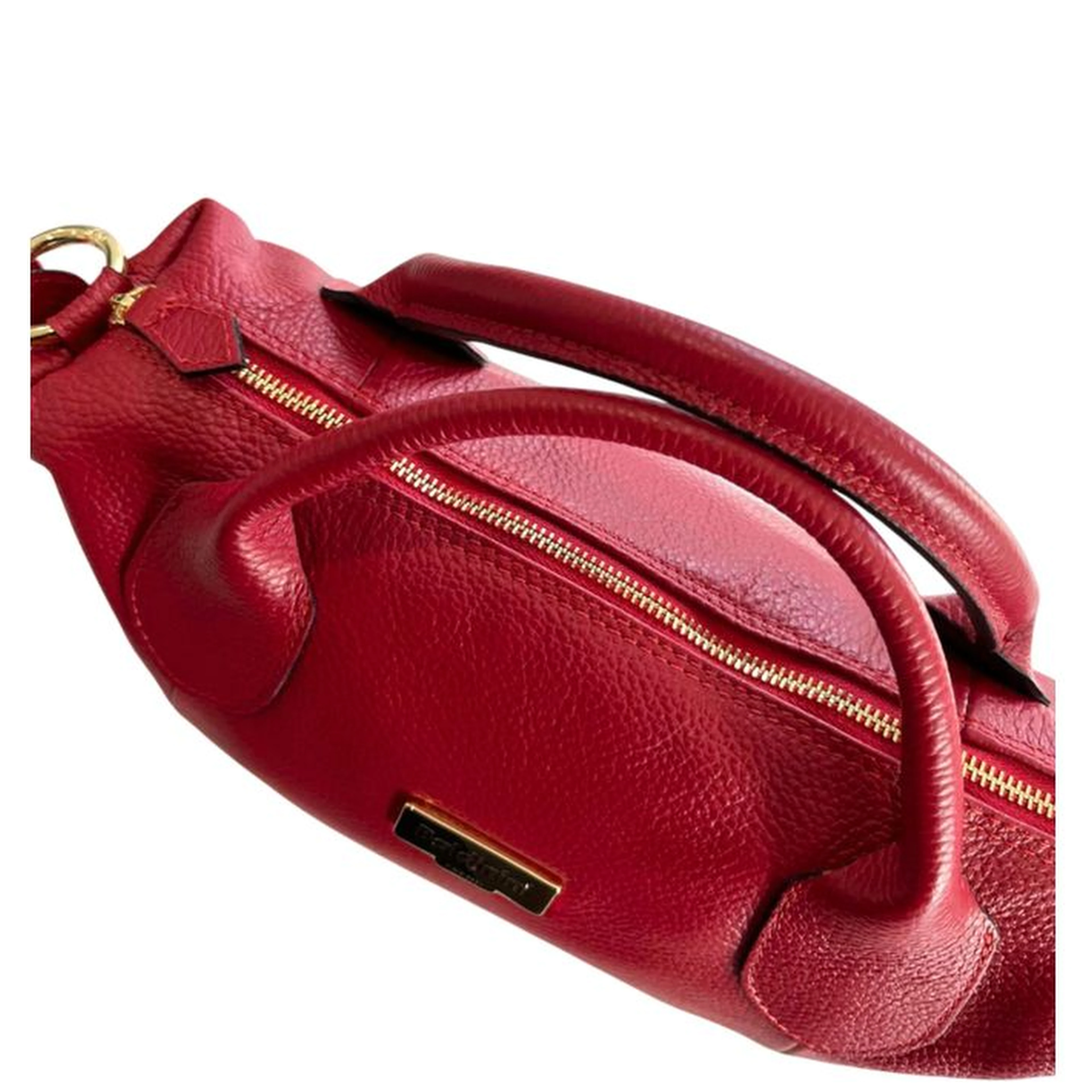 Multicolor Cowhide Shoulder Bag