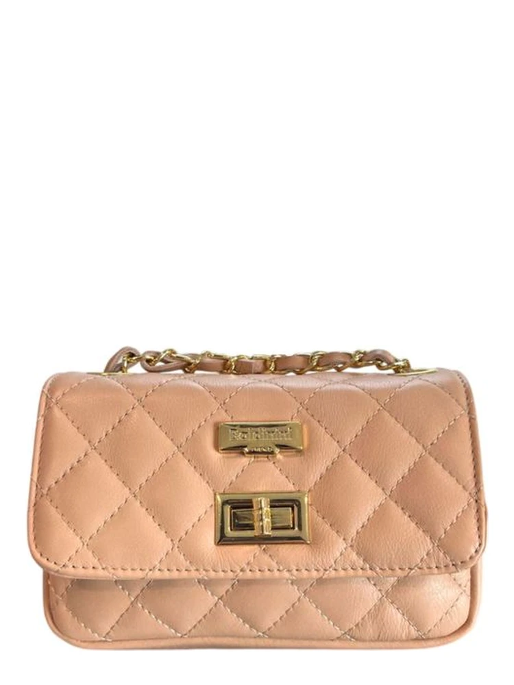 Multicolor Cowhide Crossbody Bag