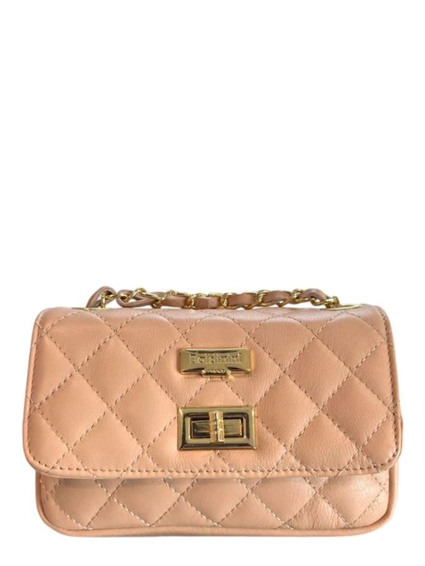 Multicolor Cowhide Crossbody Bag
