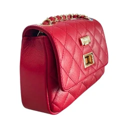 Multicolor Cowhide Crossbody Bag