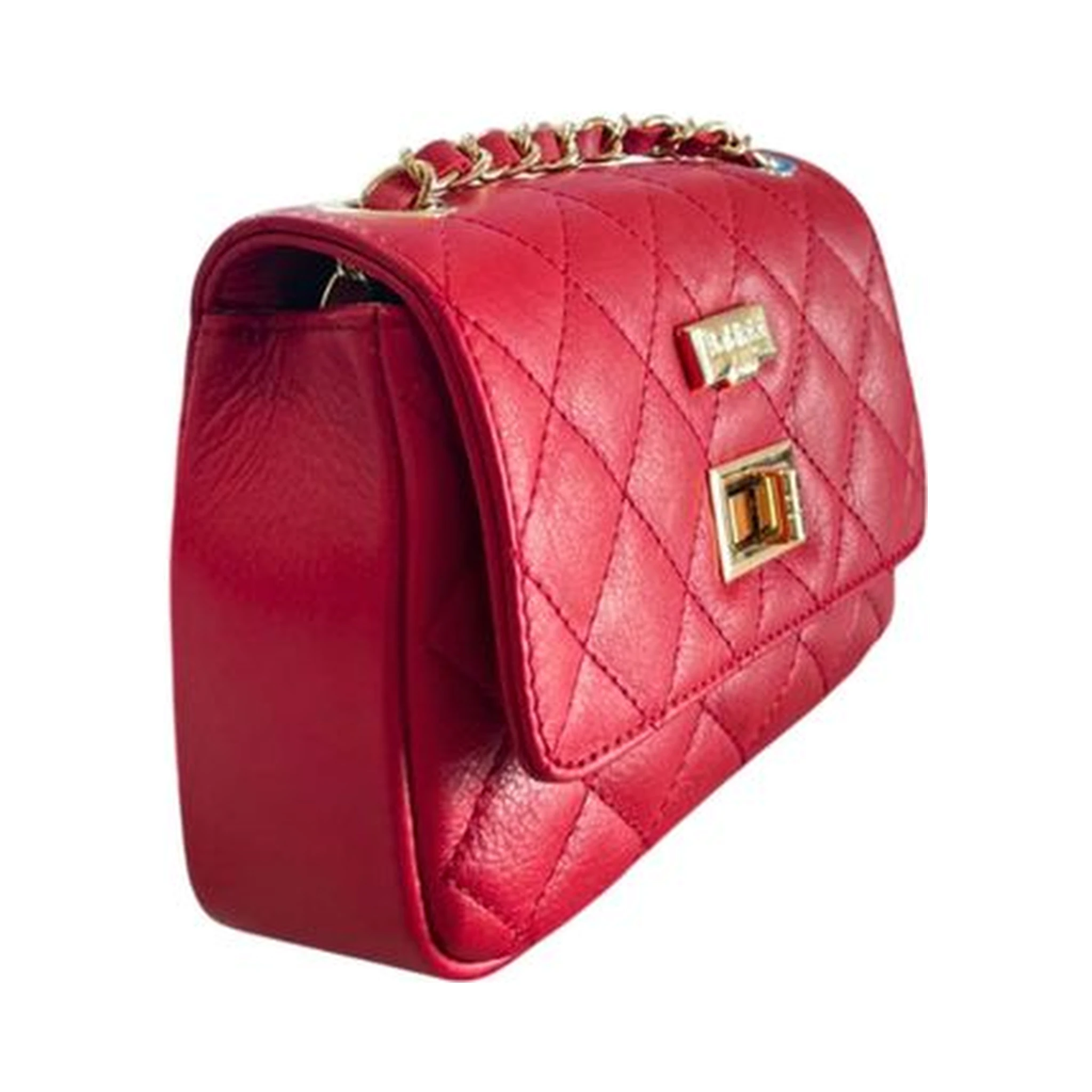 Multicolor Cowhide Crossbody Bag
