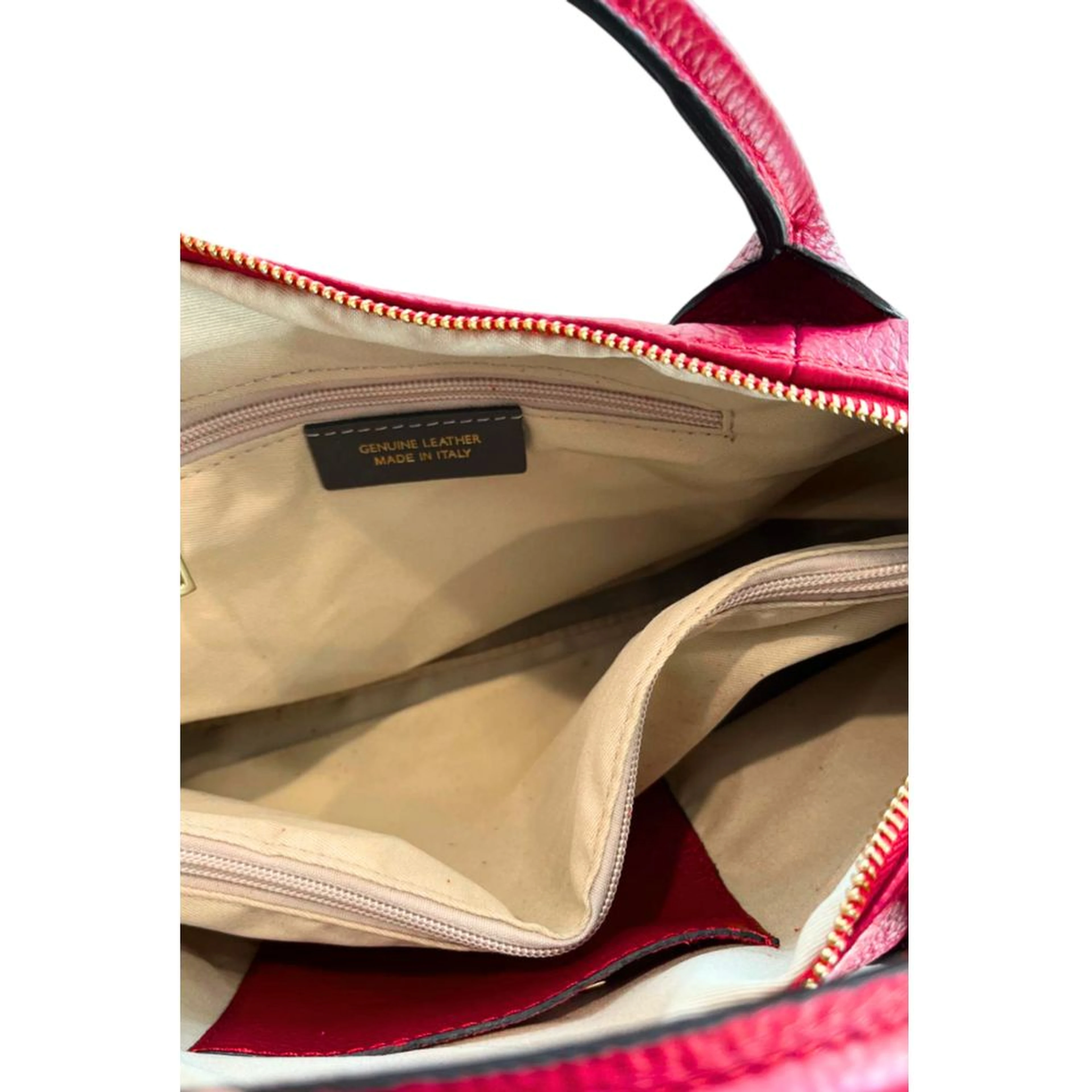 Multicolor Cowhide Shoulder Bag