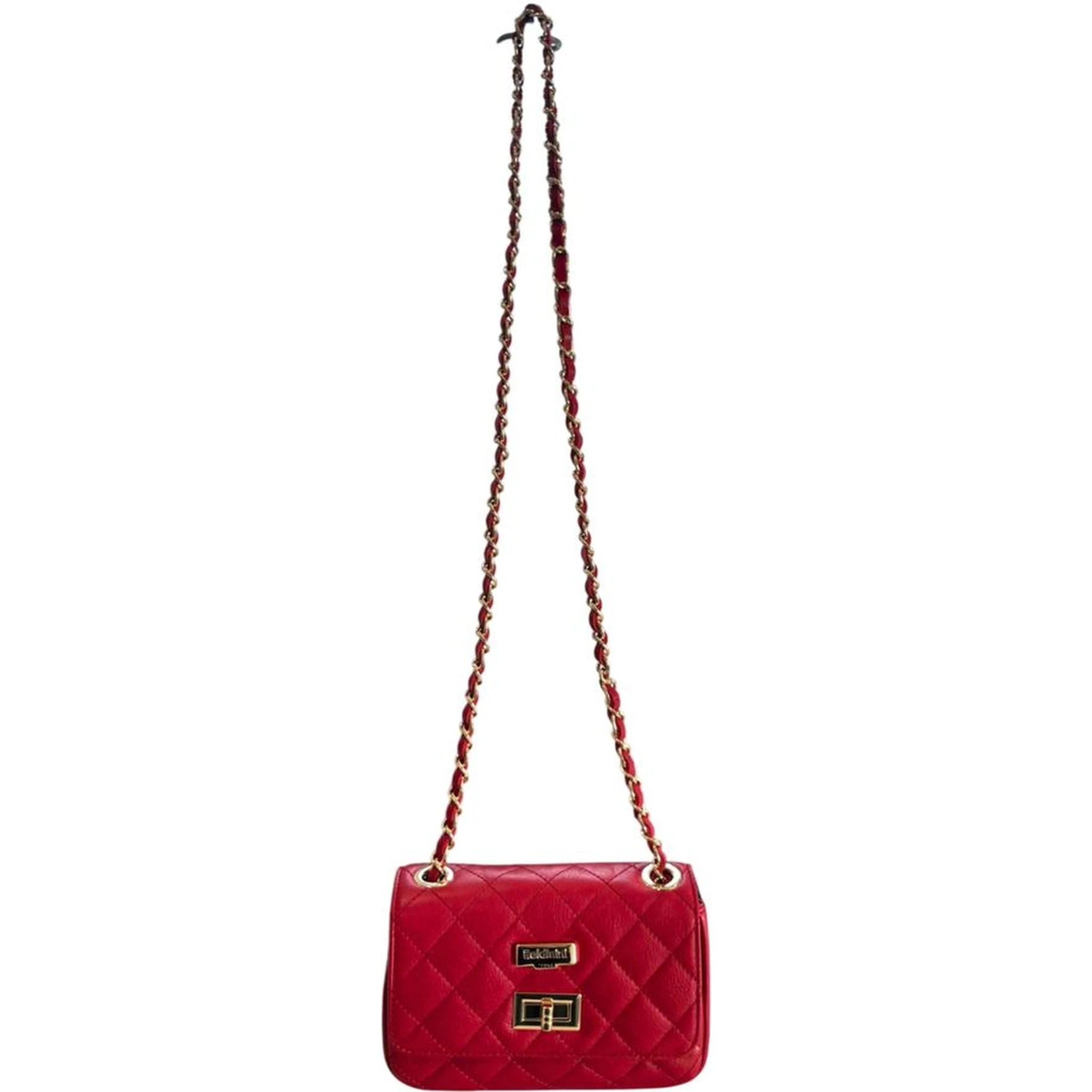 Multicolor Cowhide Crossbody Bag