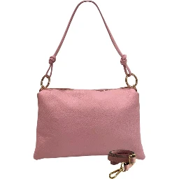 Multicolor Cowhide Clutch Bag