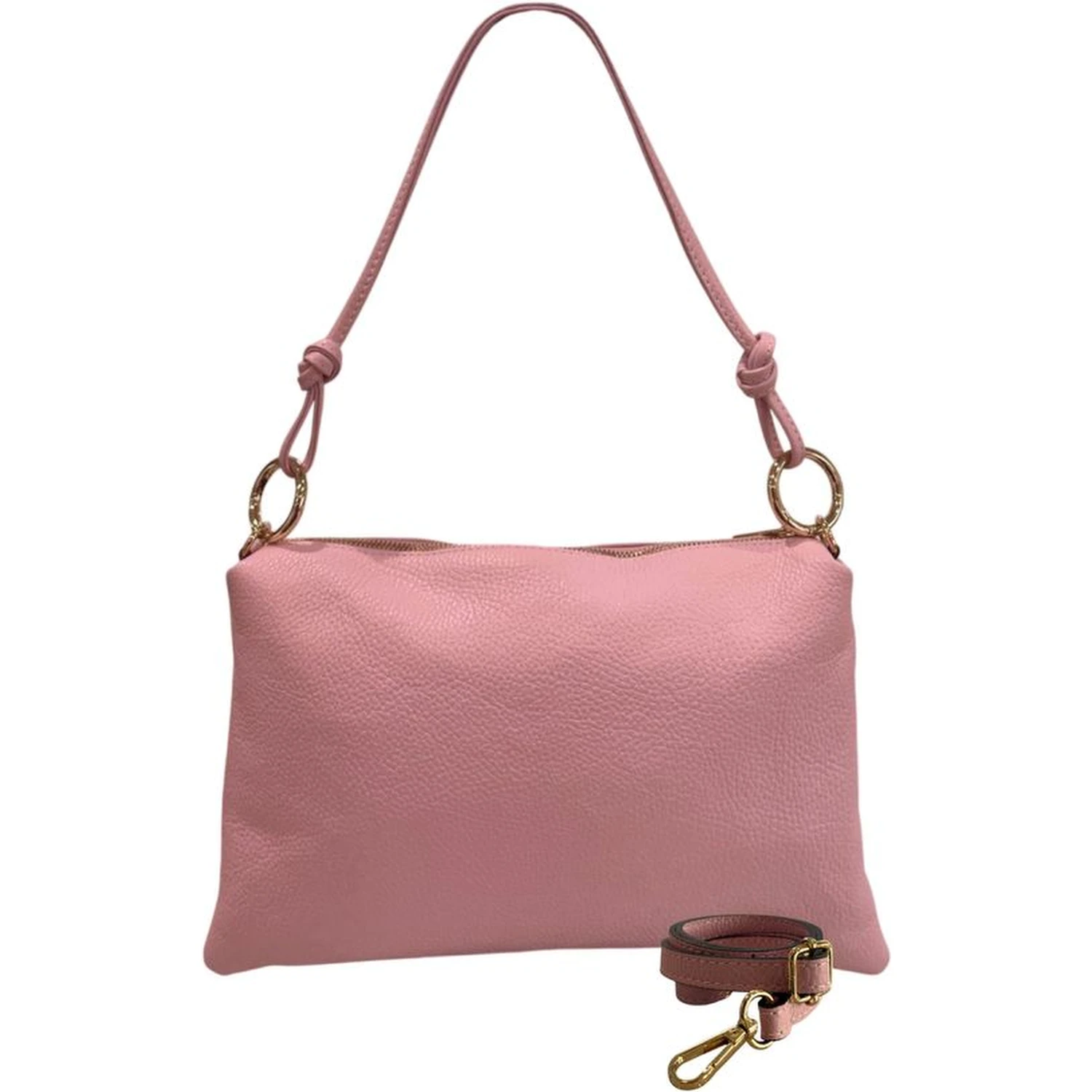 Multicolor Cowhide Clutch Bag