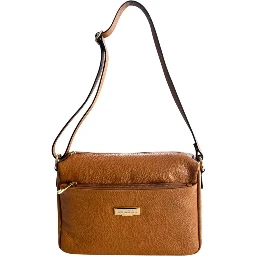 Brown Cowhide Crossbody Bag