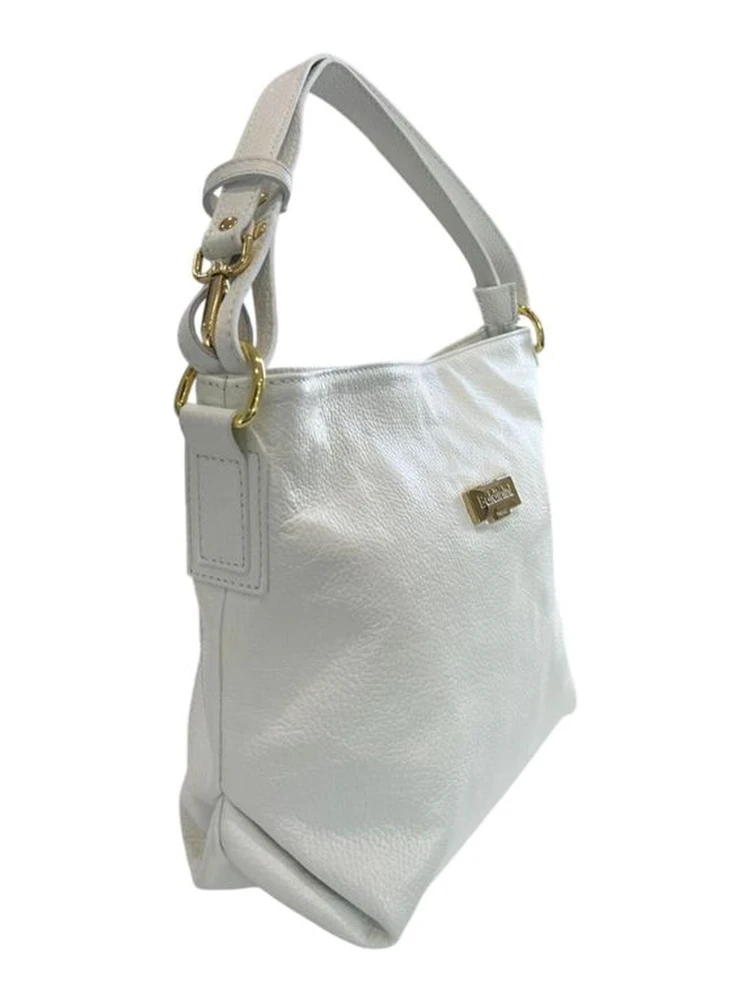 White Cowhide Clutch Bag alternative