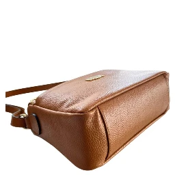 Brown Cowhide Crossbody Bag