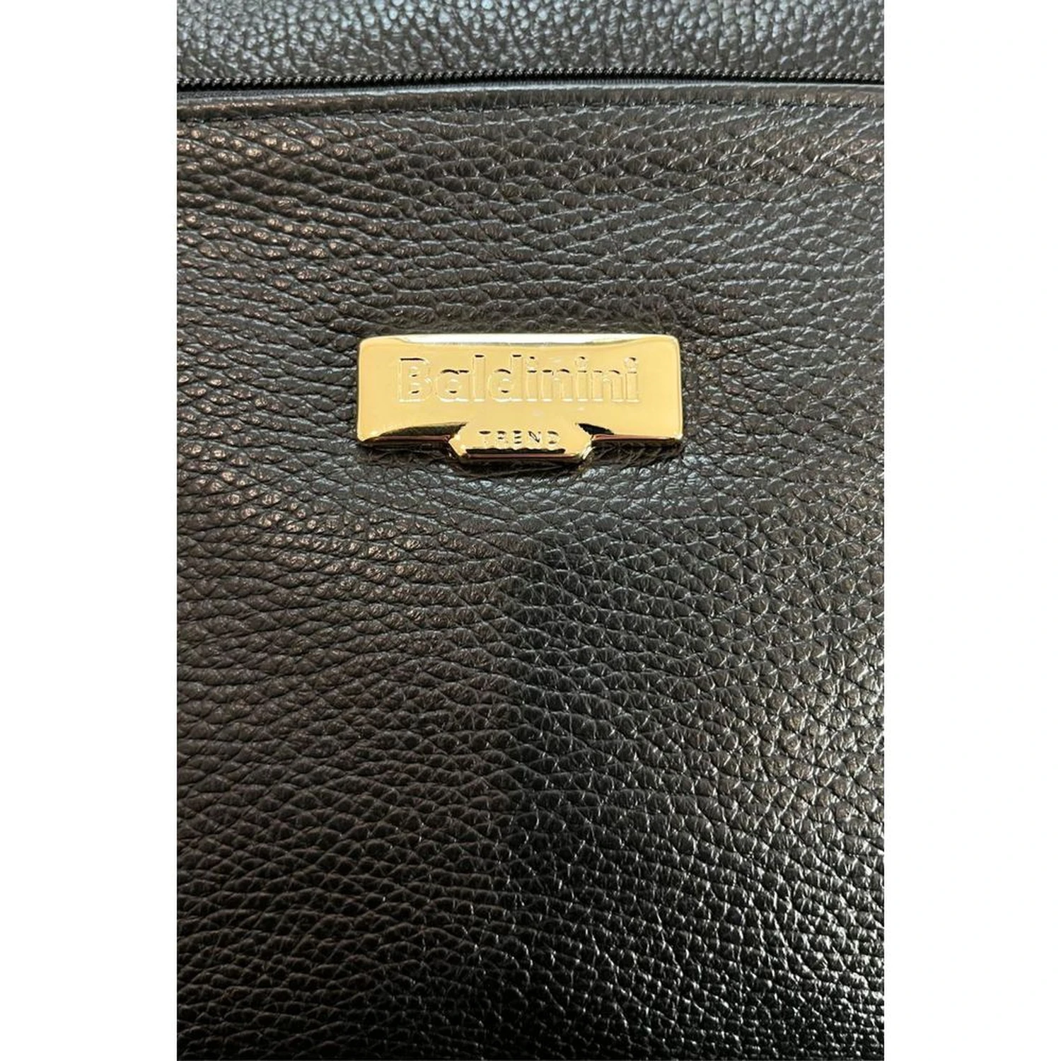 Black Cowhide Crossbody Bag
