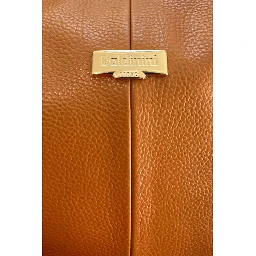 Brown Cowhide Clutch Bag
